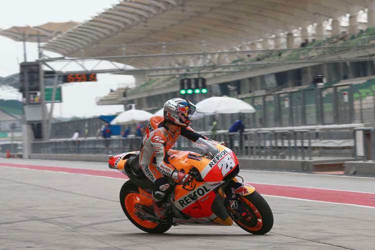 Dani Pedrosa in Sepang