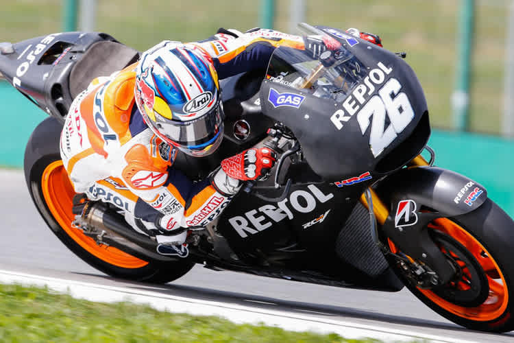 Dani Pedrosa auf der 2015-Honda