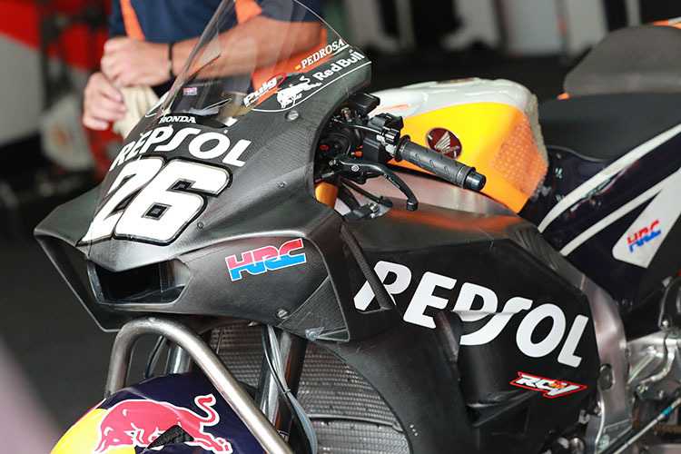 Der neue «Aero Body» von Dani Pedrosa von Sepang 