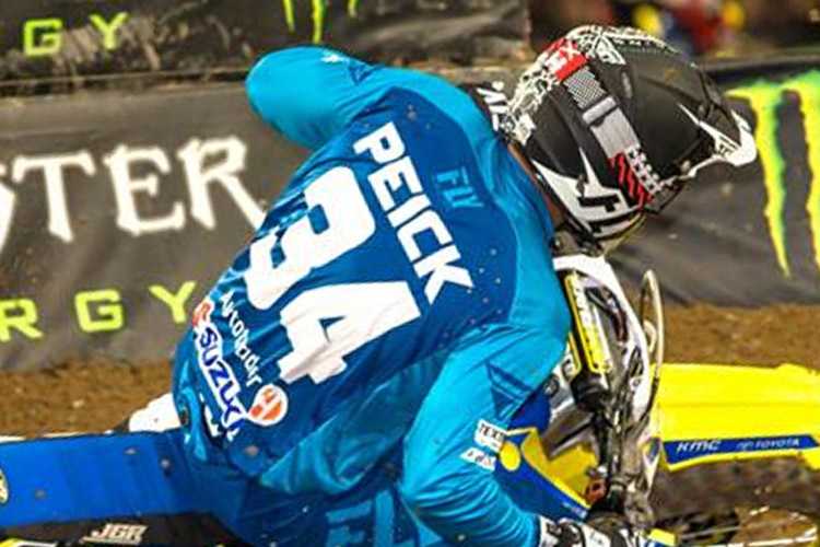 Weston Peick stürzte in Paris schwer