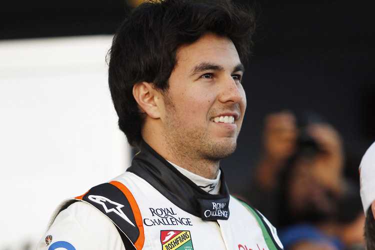 Sergio Pérez im neuen Force India VJM07: Noch viele Kinderkrankheiten