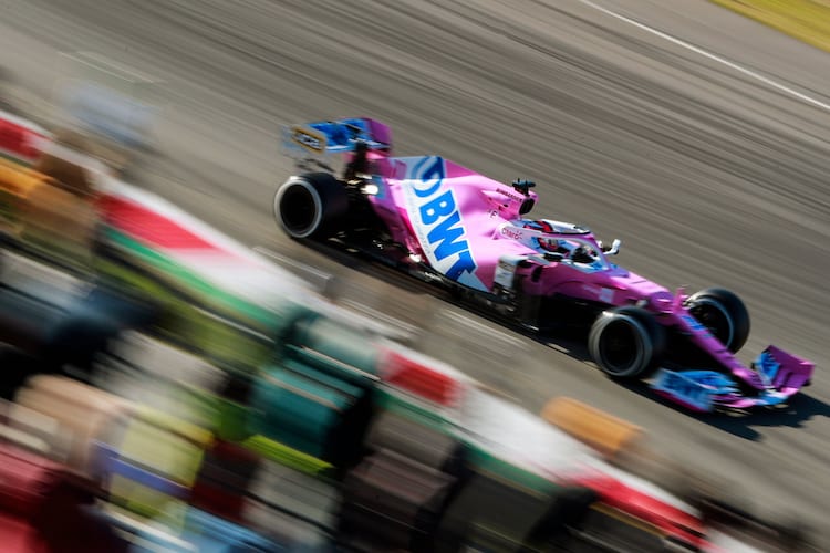 Sergio Pérez unterwegs