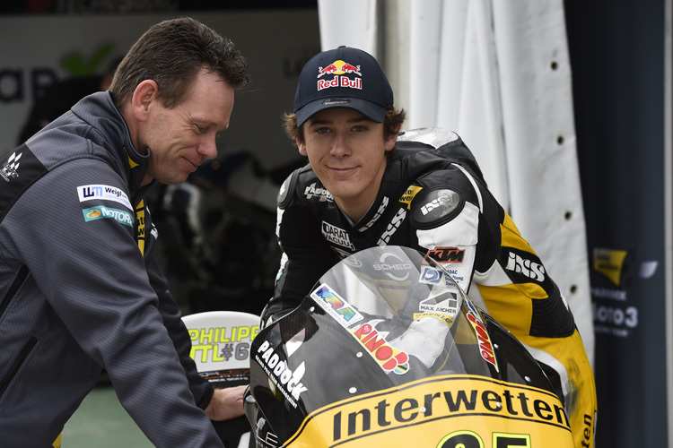 Vater Peter gibt Philipp Öttl wertvolle Ratschläge