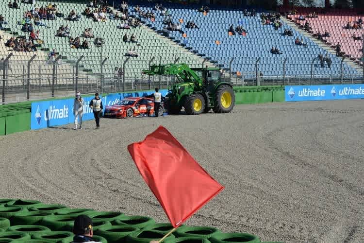 Vitaly Petrov nach seinem Abflug