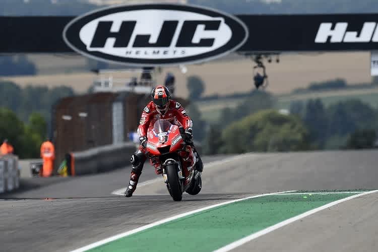 Danilo Petrucci auf dem Sachsenring