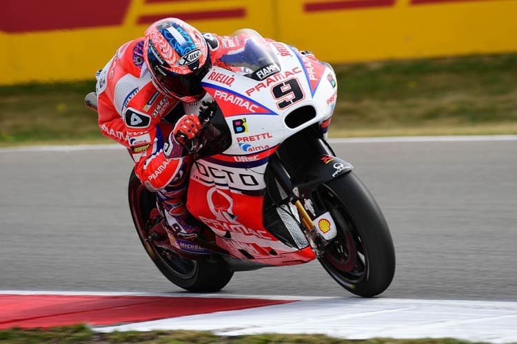 Auf Platz 1, dann Motorschaden: Danilo Petrucci