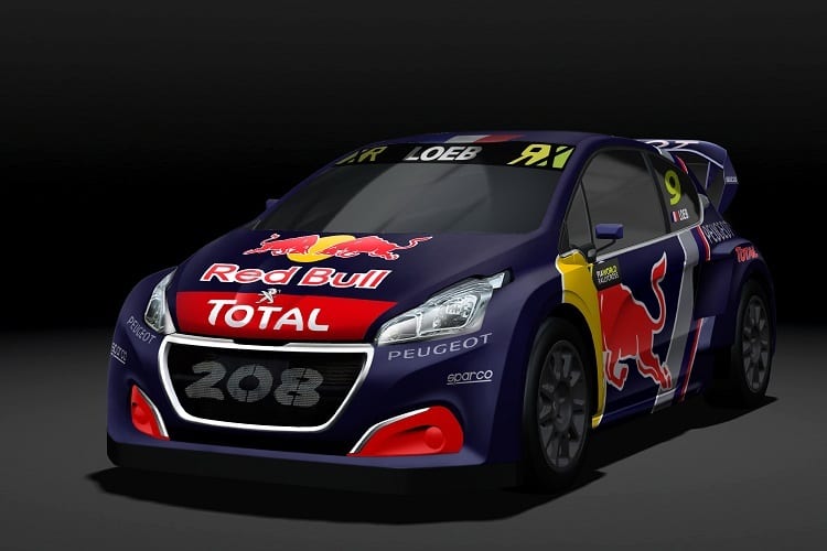 Der neue Peugeot 208 WRX für Sébastien Loeb