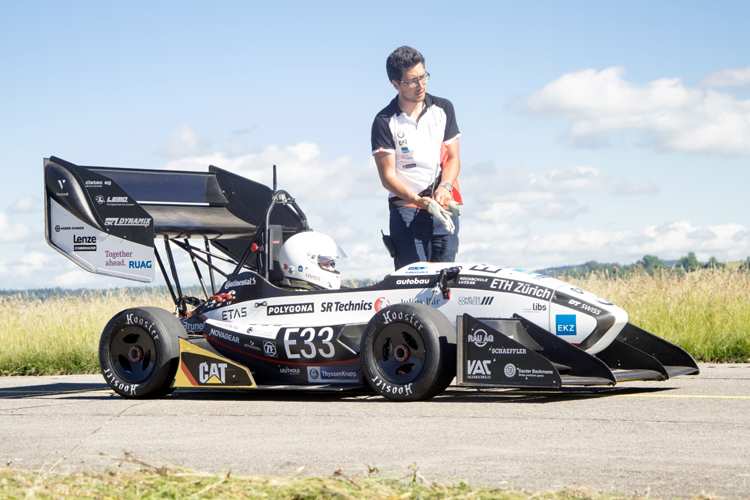 Der Elektro-Rennwagen «grimsel»