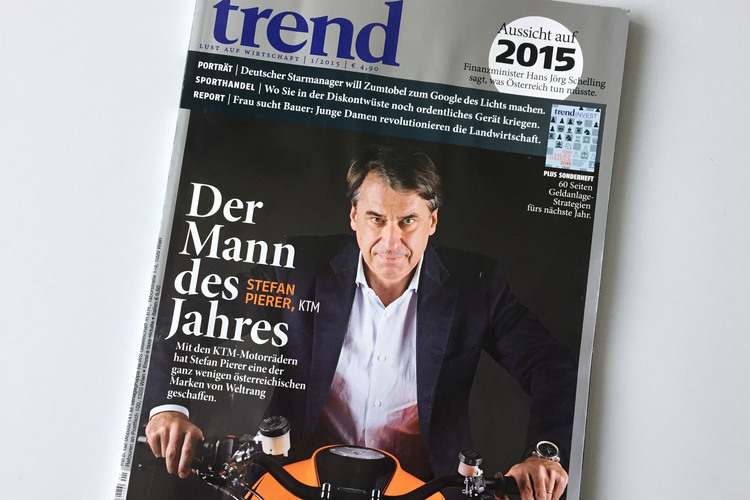 Stefan Pierer: Die trend-Redaktion wählte ihn zum «Mann des Jahres»