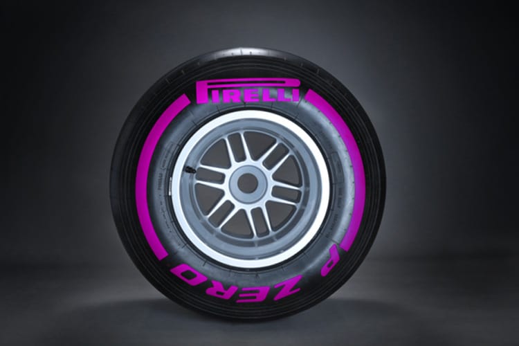 Die Farbe für die neue Reifenmischung ist noch nicht bestimmt