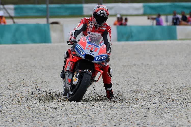 Kein einfacher Samstag für Michele Pirro