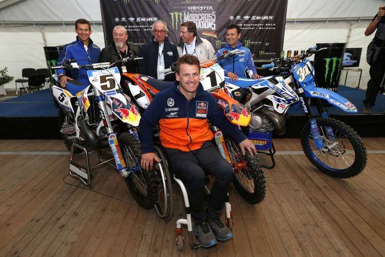 KTM-Rennchef Pit Beirer: Präsentation der 300-ccm-Modelle von KTM, Husqvarna und TM in Teutschenthal