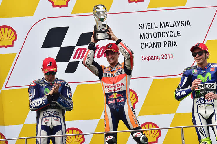 Drei Stars, die am Donnerstag antraben müssen: Lorenzo, Pedrosa und Rossi