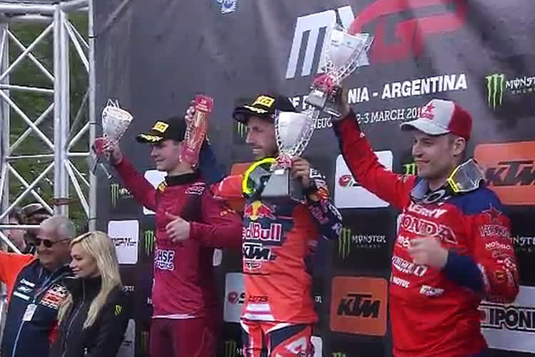 Antonio Cairoli gewann den Großen Preis von Patagonien und übernahm zugleich die WM-Führung