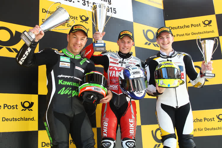 Roman Stamm, Mathieu Gines und Lukas Trautmann hätten Spass an einem IDM-Titel