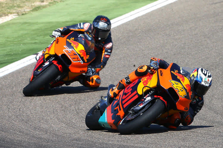 Pol Esgarparó vor MIka Kallio in Aragón: Die zwei schnellsten KTM-Fahrer
