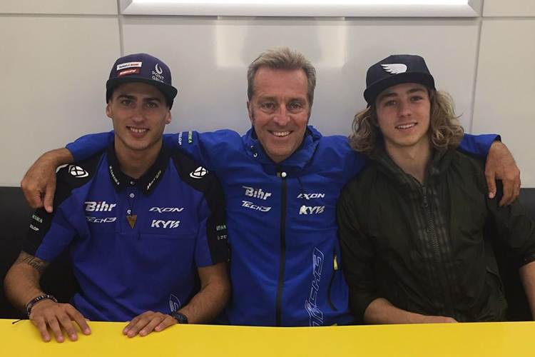 Xavi Vierge, Hervé Poncharal und Remy Gardner