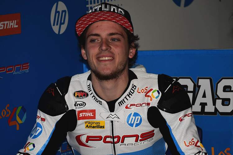 Edgar Pons in der Box des Teams Pons HP40