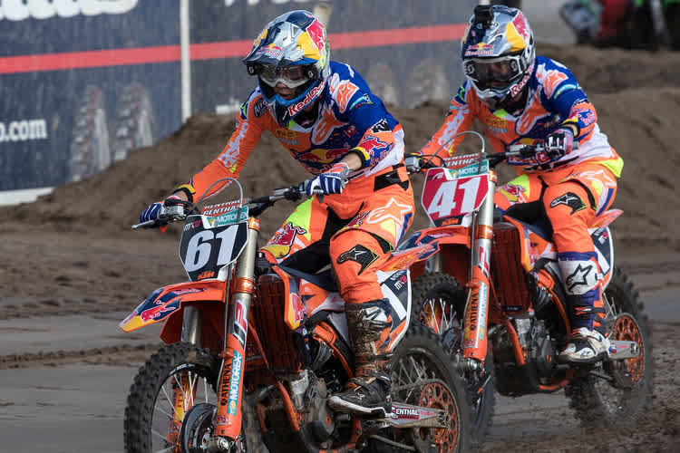 Jorge Prado (#61) gewinnt den Großen Preis von Belgien