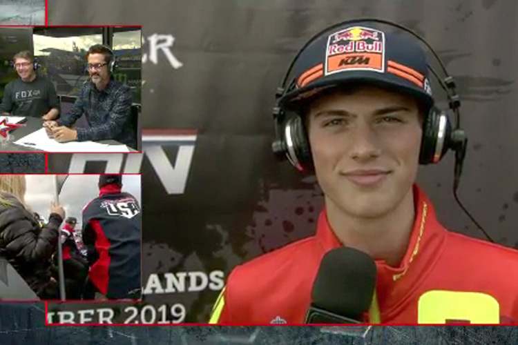 Jorge Prado startet in Assen in der MXGP-Klasse