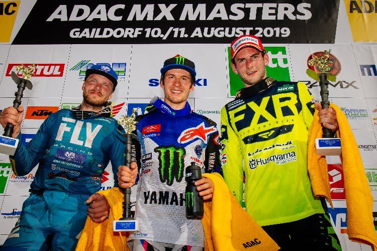 Siegerpodium: Tanel Leok, Jeremy Seewer, Dennis Ullrich (v.l.)