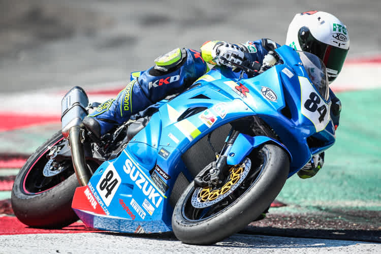 Auf Suzuki in Zolder