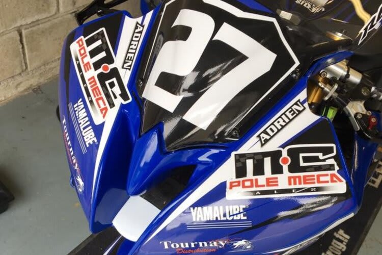 Die 27 war das Motorrad von Adrien Protat