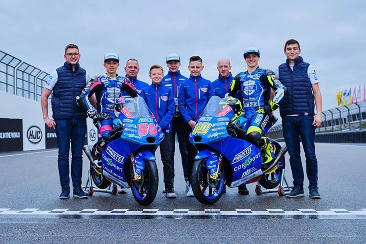 PrüstelGP startet mit Dupasquier (links) und Geiger in die Saison 2020