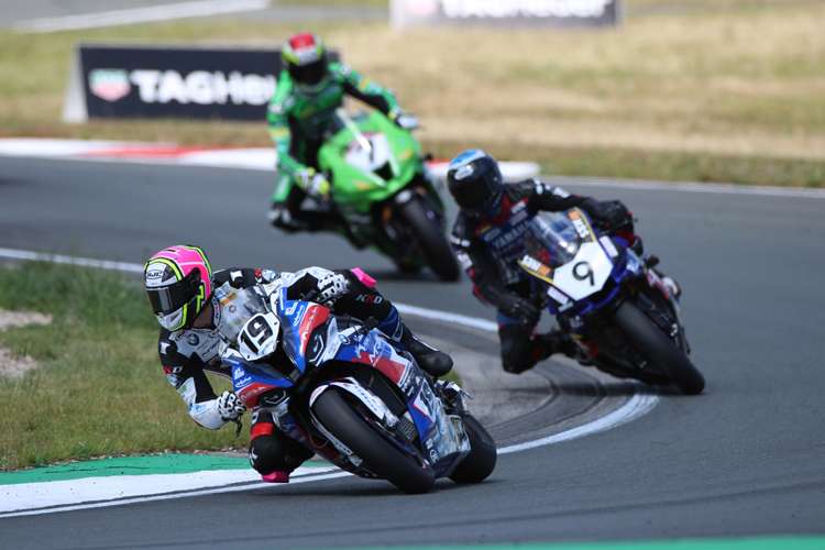 Julian Puffe war der Schnellste im Training