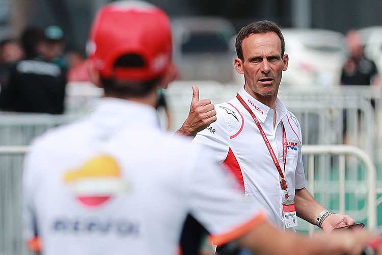 Albert Puig mit Marc Márquez