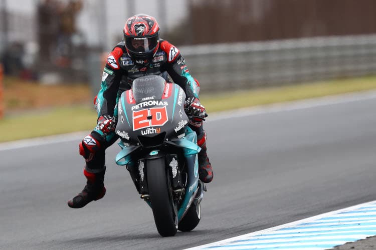 Fabio Quartararo steht in Motegi in der ersten Reihe