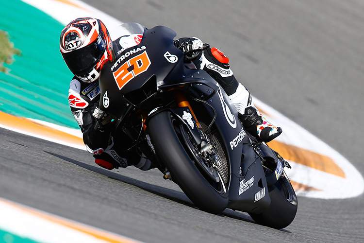 Fabio Quartararo auf der Petronas-Yamaha