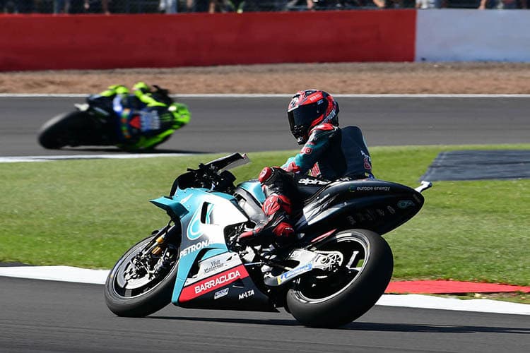 Fabio Quartararo im Silverstone-Qualifying: Platz 4