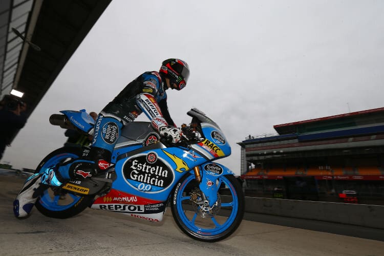 Fabio Quartararo legte sofort eine schnelle Zeit vor und startet von der Pole