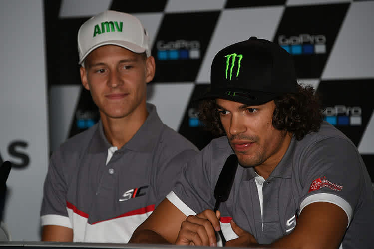 Fabio Quartararo und Franco Morbidelli