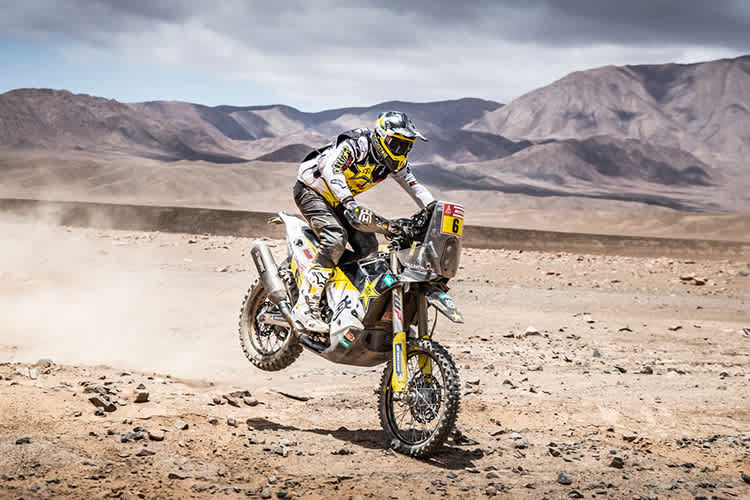 Husqvarna-Werksfahrer Pablo Quintanilla