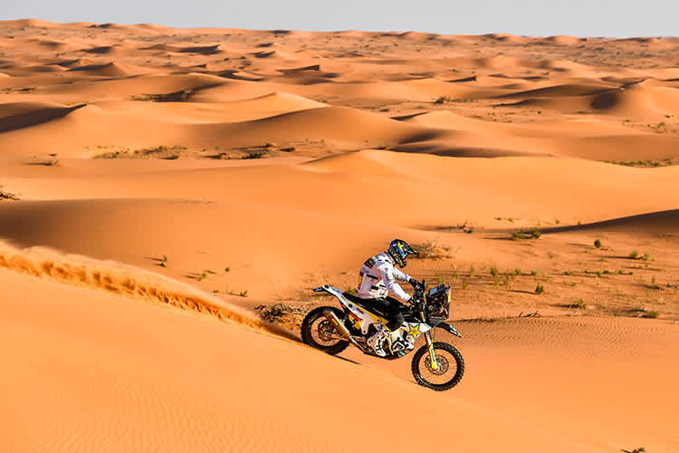 Pablo Quintanilla auf der Husqvarna