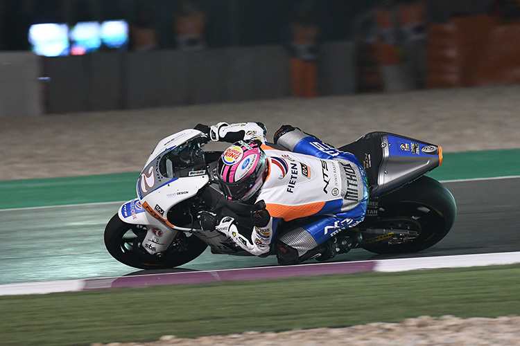 Jesko Raffin auf der NTS in Katar