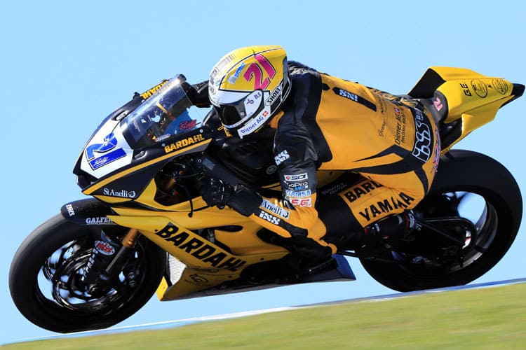 Randy Krummenacher gelang am Freitag die zweitschnellste Trainingsrunde