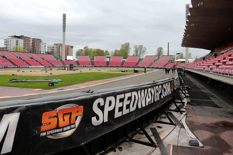 Das Ratinan Stadion in Tampere fast 16.800 Zuschauer