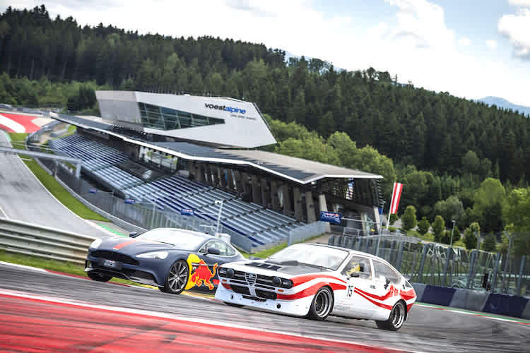 Franz Klammer und Ernst Hausleitner geben Gas