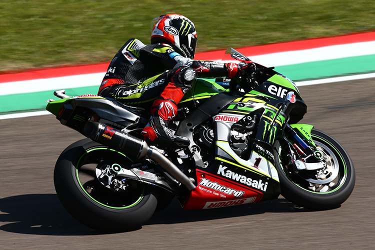 Jonathan Rea ist entspannt