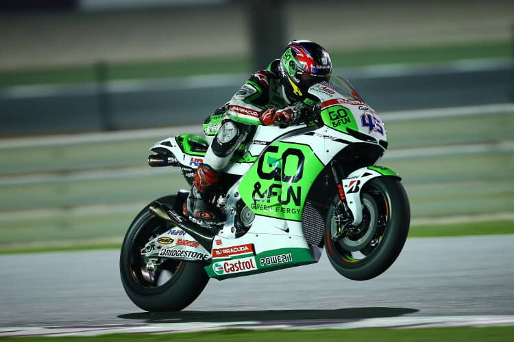 MotoGP-Rookie Scott Redding in Katar