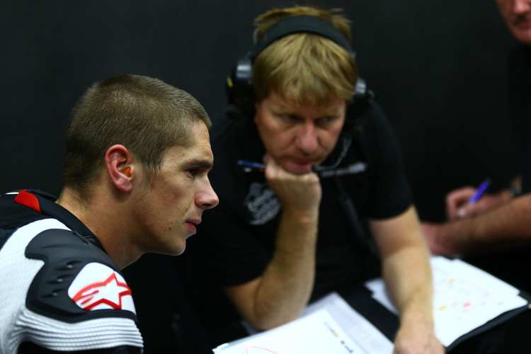 Scott Redding mit Crew-Chief Chris Pike
