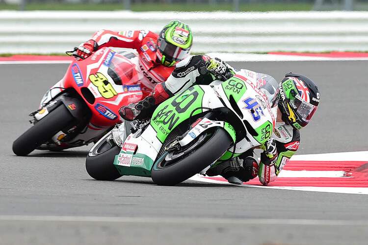 Silverstone-Training: Scott Redding vor Cal Crutchlow