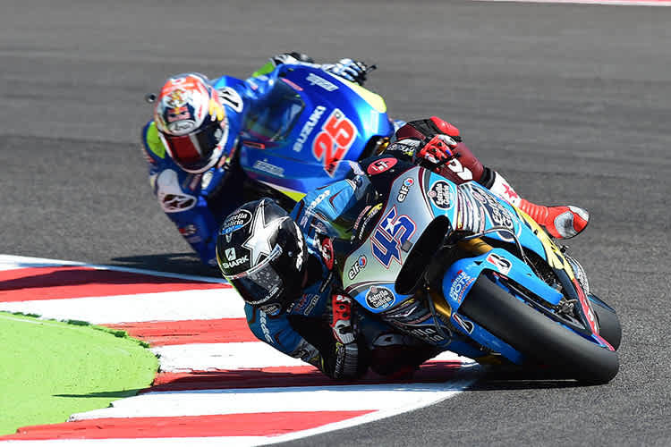 Scott Redding auf der Honda RC213V