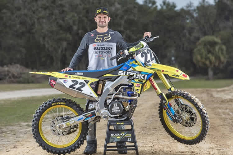 Chad Reed startet 2019 für JGRMX/Yoshimura Suzuki