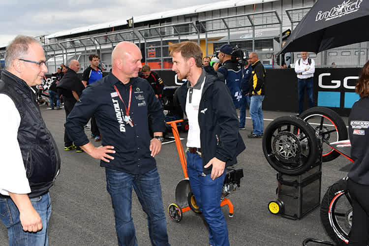 Intact-Teamchef Jürgen Lingg mit Dirk Reißmann