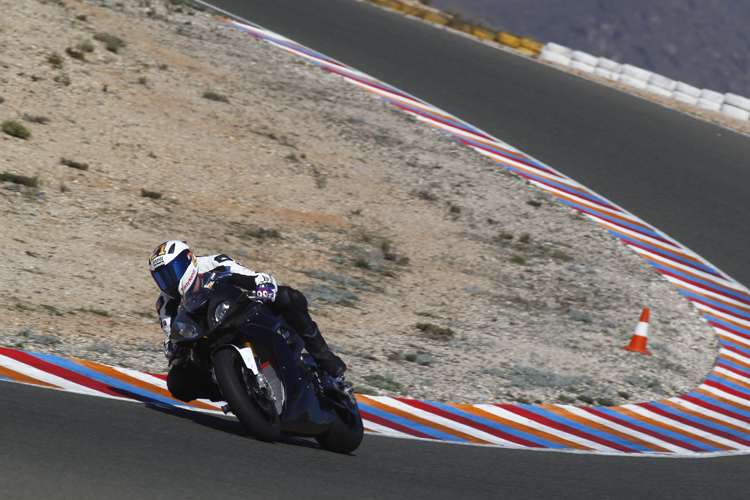 Markus Reiterberger dreht in Almeria seine Runden