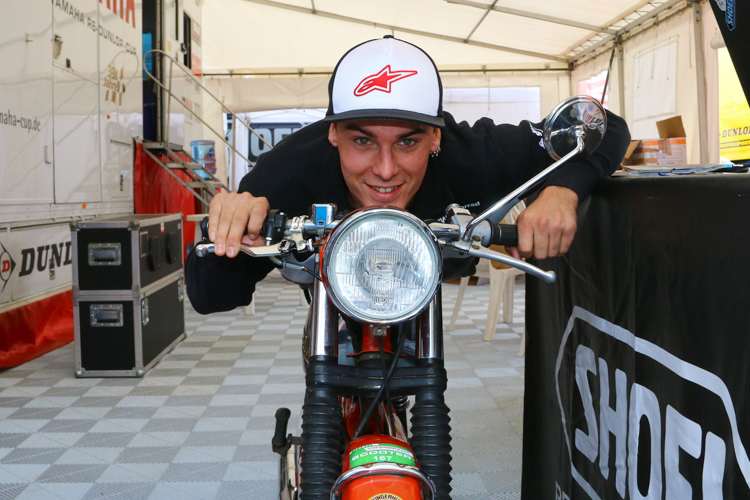 Markus Reiterberger ist schon wieder ganz beweglich